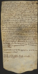 164 C.16.CLXIVr, Rinuncia fatta da Sigefredo de Gazo in mano di Eriberto vescovo, Savignano, 1058, ott. 30