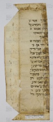Pergamene ebraiche ACAMO 2-63, s.s - 16.2a