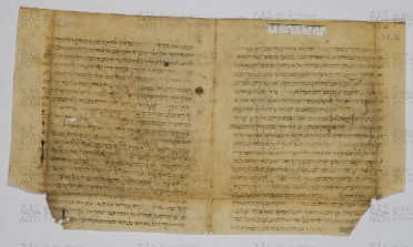 Pergamene ebraiche ACAMO 2-63, s.s - 34.2a