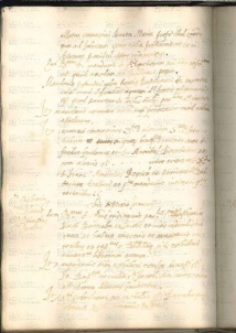 ACMo O.I.33 - pag. 85v S. Eufemia (Modena) 1572 - S. Biagio (Modena) 1572 - S. Barnaba (Modena) 1572 - S. Giacomo (Modena)  1572