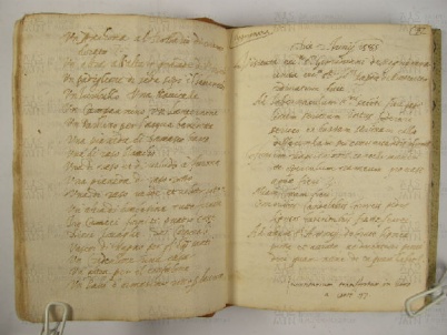 O.VI.3 Viste Pastorali 1585-1588 - pag. 37 Montecreto 1585 - Magrignana 1585