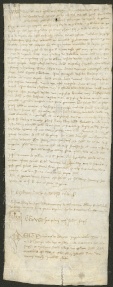 187 E.8.CLXVIr, Transunto dell'investitura precedente, 1251, feb. 7