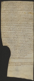 69 D.13.LXVr, Investitura fatta da Dodone vescovo a favore di Martino Balasterio da Formigine, Modena, 1127, mar. 30