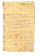 150 E.1.CXXXVr, Investitura fatta da Giovanni e Uberto preti della chiesa di San Rufino di Porcile, a favore di Rolando da Castelnuovo, Porcile, 1148, mag. 1