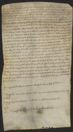 101 C.4.CIr, Donazione fatta da Guido chierico da Bazovara a Ingone vescovo, Vignola, 1036, set. 26