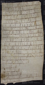 3 A.2.Ir, Collazione fatta da Gisone vescovo a favore di Vittore arciprete, Modena, 796