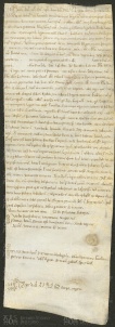 197 E.10.CLXXVIr, Investitura spedita da Enrico vescovo ai figli di Alberto da Panzano e Sigifredo di detto luogo, Modena, 1128, giu. 12