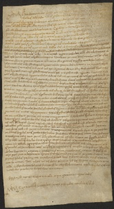 184 C.20.CLXXXIVr, Investitura fatta da Eriberto vescovo a favore di Gosberto e Pietro, fratelli, e di alcuni altri da Bazovara, Modena, 1068, ago. 27
