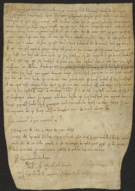 185 C.20.CLXXXVr, Investitura fatta da Eriberto vescovo a favore di Bosone da Pavia, Borgo Piacentino, 1068, lug. 24