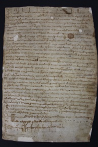 193 C.22.CXCIIIr, Acquisto fatto da Martino Caxarino da Canetolo di una pezza di terra vendutagli da Pietro Carzalino de loco Cabrioni e sua moglie, Cabrione, 1074, giu. 29