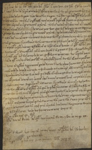 111 D.21.CIIIr, Investitura fatta da Ribaldo vescovo a favore di Lizo de Fregnano, Massa, 1139, gen.