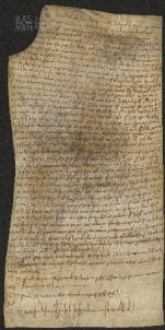 83 B.21.LXXXIIIr, Acquisto fatto da Giovanni Arciprete in nome di Ingone di un pezzo di terra in Gorgale, Aiano (Castel d'), 1034, apr. 1