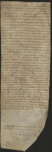 129 C.9.CXXIXr, Investitura fatta da Wiberto vescovo a Evrardo e Pietro Degami e Baziverga sua moglie, Porcile, 1044, mag. 19
