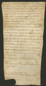 141 D.26.CXXVIIIr, Donazione fatta da Helica de Gazo a favore della chiesa di Santa Maria di Gazo, Gaggio, 1145, gen.