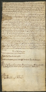 160 E.3.CXLIr, Investitura fatta dal Capitolo a favore dei fratelli Pietro e Negro di Nonantola, Modena, 1151, ago. 5