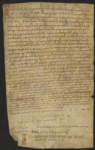 192 C.22.CXCIIr, Investitura fatta da Eriberto vescovo a favore di Fulcone da Rubiano, Modena, 1071, gen. 3