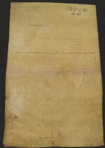 211 C.26.CCXIv, Rinnovazione d'investitura fatta da Eriberto vescovo a favore di Roberto da Collegara, Modena, 1080, mar. 14
