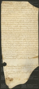 193 E.9.CLXXIIr, Rinnovazione d'investitura spedita da Enrico vescovo ad Uberto de Valle e ad alcuni suoi nipoti da Clenano, Modena, 1158, gen. 29