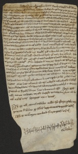 157 C.15.CLVIIr, Donazione fatta da Martino ed alcuni altri a favore di Eriberto vescovo e della Chiesa di Modena, Vignola, 1057, apr. 3