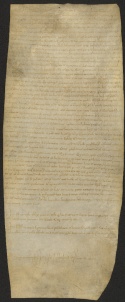 166 C.17.CLXVIr, Investitura fatta da Eriberto vescovo a favore di Pietro e di Giovanni da Fossato Regio, Savignano, 1059, dic. 13