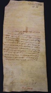 182 C.20.CLXXXIIv, Locazione per anni ventinove fatta da Eriberto vescovo a favore di Eriberto, Pietro ed altri, Vignola, 1066, giu. 29.