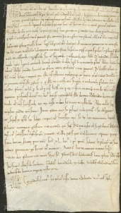 177 E.6.CLVIr, Investitura spedita da Ildeprando cardinale a Giovanni chierico, Modena, 1156, apr. 12