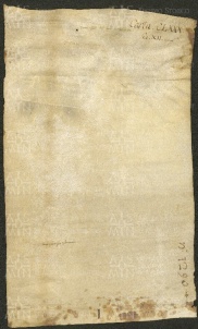 201 E.10.CLXXXv, Investitura spedita da Enrico vescovo ad Attario di Modena, Modena, 1158, mag. 16