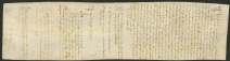 115 D.22.CVIIr, Copia dell'investitura fatta da Ribaldo vescovo a favore di Barba Giovanni, e di Mazolo de Flore, Modena, 1236