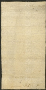 162 E.3.CXLIIIv, Investitura fatta da Ildeprando cardinale a favore di Bernardo, Guglielmo e Ugaccione di Santa Maria in Castello, Modena, 1154, mar. 1