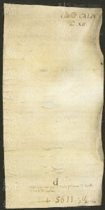 163 E.3.CXLIVv, Investitura fatta da Ildeprando cardinale a favore di Tiniolo da Centoria, Modena, 1154, feb. 24