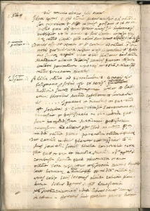 ACMo O.I.33 - pag. 5v Gorzano 1552 - Solignano 1552
