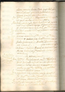 ACMo O.I.33 - pag. 85v S. Eufemia (Modena) 1572 - S. Biagio (Modena) 1572 - S. Barnaba (Modena) 1572 - S. Giacomo (Modena)  1572