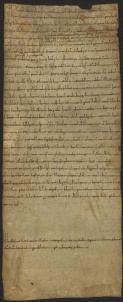 36 D.7 .XXXIIr, Investitura fatta dal Capitolo di Modena a favore di Pietro Albini da Collegarola, Modena, 1115, mag. 3