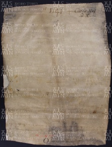 16 A.13.XVIv, Donazione fatta da Domenico da Cittanova a favore di Guido vescovo e della sua chiesa, Modena, 943, dic. 28