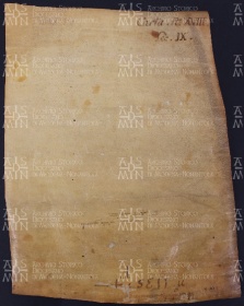 17 A.6.XVIIIv, Investitura fatta da Ardino vescovo a favore di Vitale e di sua moglie Maria da Granarolo, Savignano, 861, giu. 3