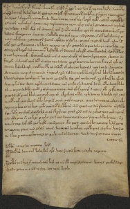 108 D.20.Cr, Investitura fatta da Ribaldo vescovo a favore di Girardo de Liciana, Modena, 1139, mar. 9