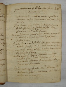 O.VI.1 Viste Pastorali 1575-1577 - pag. 2r Torre Maina 1575