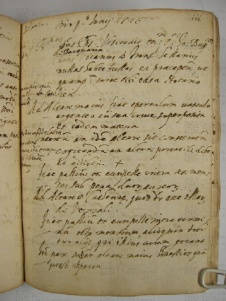 O.VI.1 Viste Pastorali 1575-1577 - pag. 111r Baggiovara 1576