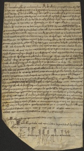 148 C.13.CXLVIIIr, Investritura fatta da Eriberto vescovo a favore di Roperto e Giovanni, Modena, 1056, mar. 5