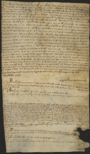 188 C.21.CLXXXVIIIr, Acquisto fatto da Eriberto vescovo, vendutogli da Donato arciprete, da Giovanni e Wiberto preti e da alcuni altri, Cittanova, 1069, ago. 17