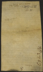 203 C.24.CCIIIv, Investitura fatta da Eriberto vescovo a favore di Teutaldo da Bazovara, Modena, 1076, apr. 11