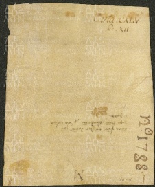 164 E.3.CXLVv, Investitura fatta da Ildeprando cardinale a favore di Azone, Bonizo e alcuni altri, Modena, 1154, feb. 28