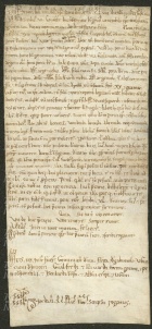 198 E.10.CLXXVIIr, Investitura spedita da Enrivo vescovo ad Andrea Ferrari de Roncaglia, Modena, 1158, mag .30
