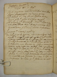 O.VI.1 Viste Pastorali 1575-1577 - pag. 124v Guiglia 1576
