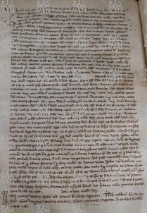 147.I(H) c. CIIIv (cod. O.III.27) Enfiteusi a 3a generazione che il Capitolo forma con Guiberto e Useverto e Uberto da Modena di diverse pezze di terra 1146 apr.