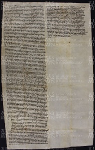 18 A.6.XIXr, Decreti di Nicolò papa e del Concilio Romano per la chiesa di Modena contro Giovanni arcivescovo di Ravenna, Roma, 861, nov. 18