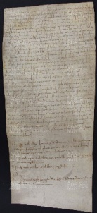 28 B.10.XXVIIIr, Donazione fatta da Domenico, Martino e Ferrimondo da Corlo a favore di Ingone vescovo, Modena, 1024, gen.