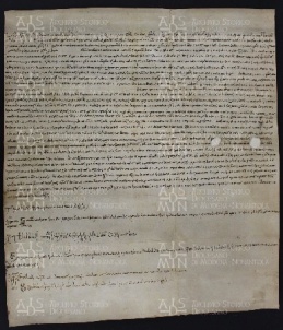 67 B.18.LXVIIr, Investitura fatta da Ingone vescovo a favore di Tebaldo, Attone, Arardo e alcuni altri, Spilamberto, 1032, set. 17