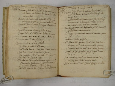 O.VI.3 Viste Pastorali 1585-1588 - pag. 100 Gainazzo 1586 - Castellino delle Formiche 1586