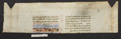 Pergamene ebraiche ACMO 1-103, App. 1-3 - pag. 97.2a